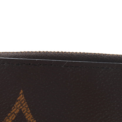 Louis Vuitton Reverse Monogram Giant Trio Rectangle Pouch 6 of 10