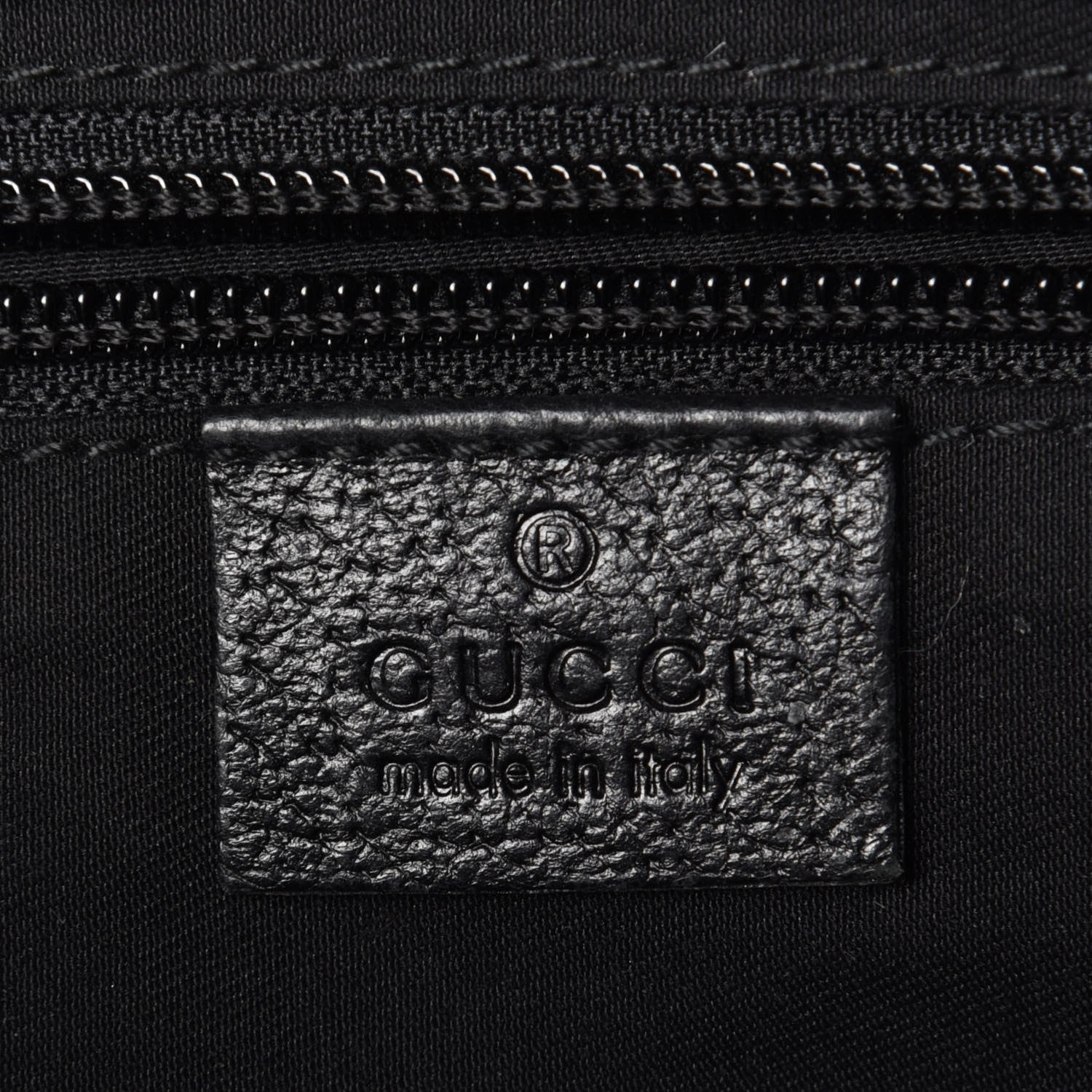 Gucci GG Monogram Small Web Handle Bucket Tote Black 6 of 10