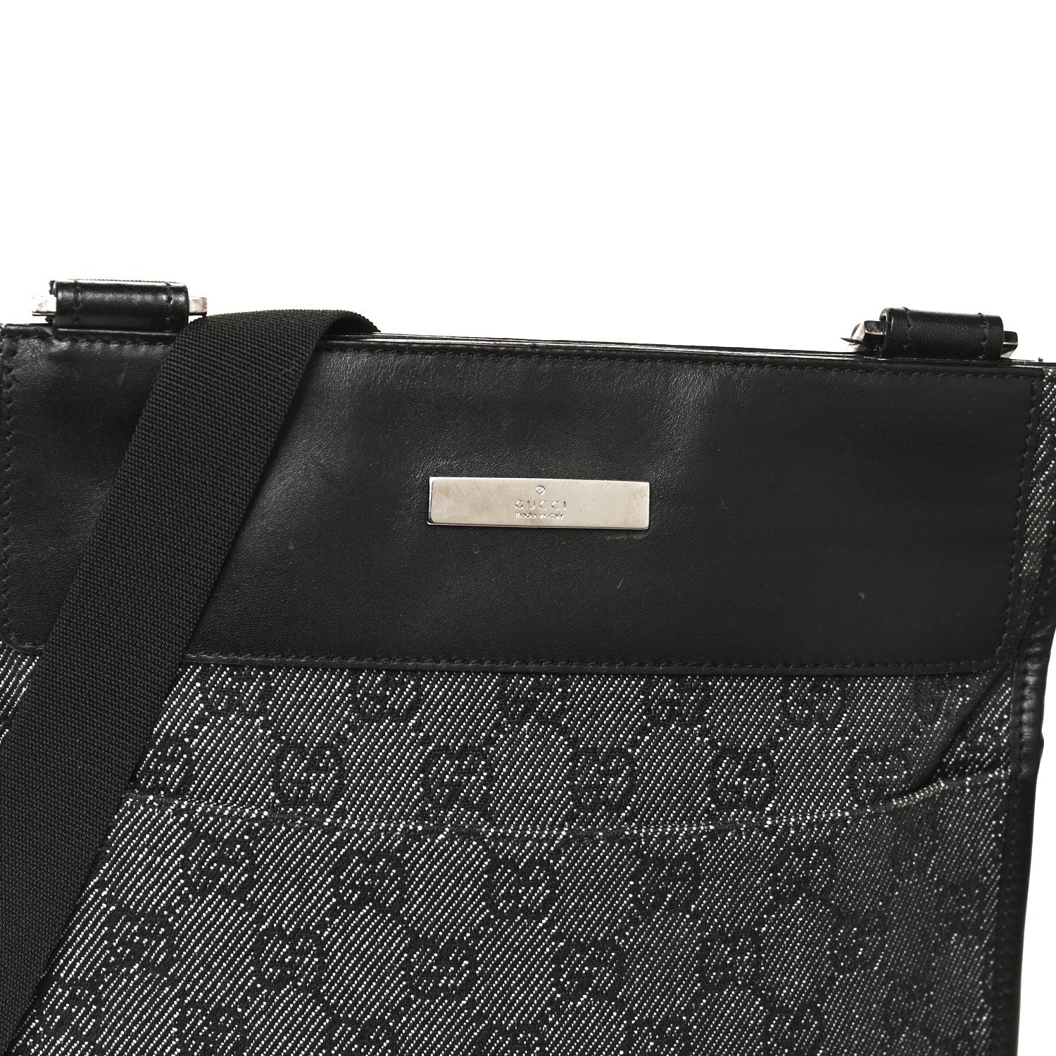 Gucci GG Monogram Web Crossbody Messenger Bag 8 of 11