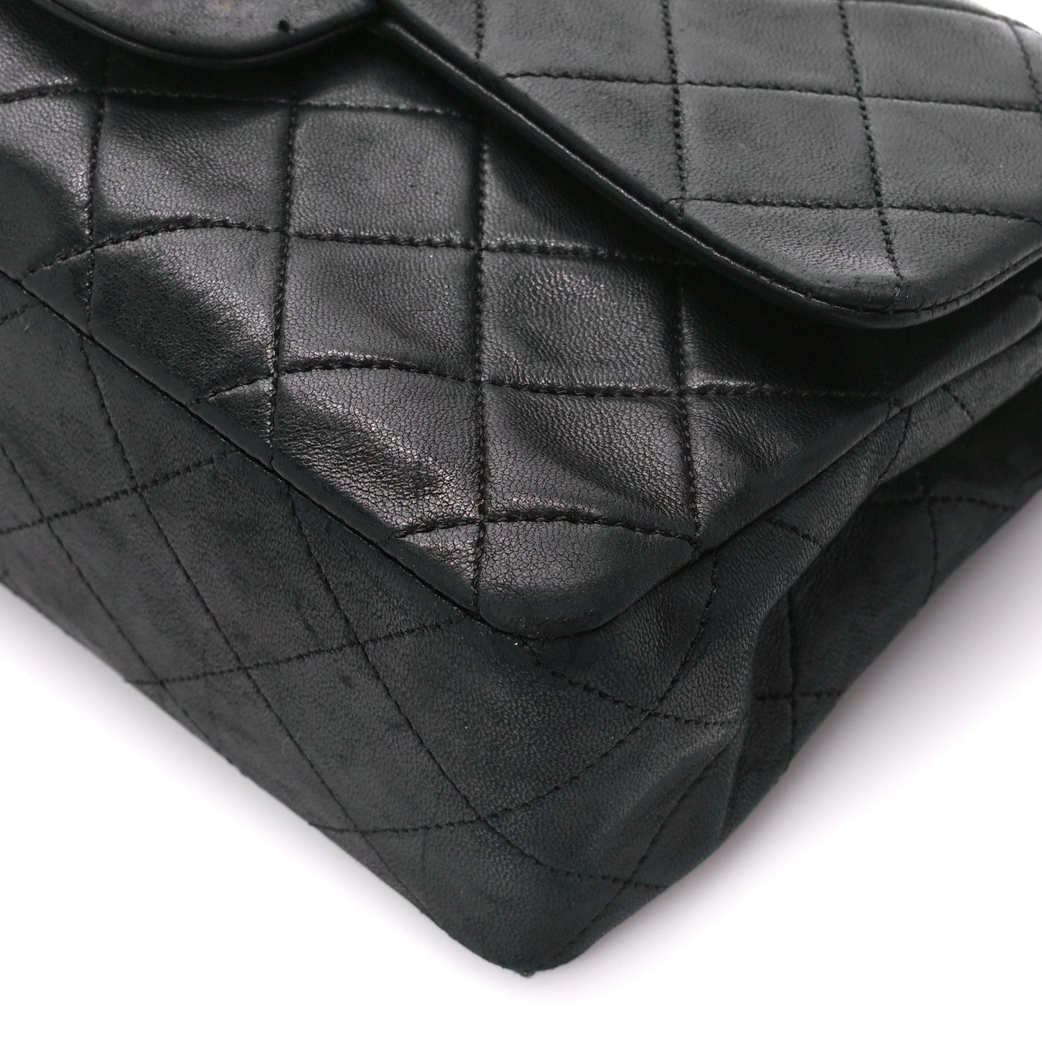 Chanel Lambskin Quilted Small Double Flap Black 11 of 11