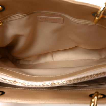 Chanel Caviar Quilted Grand Shopping Tote GST Beige Clair 4 of 9