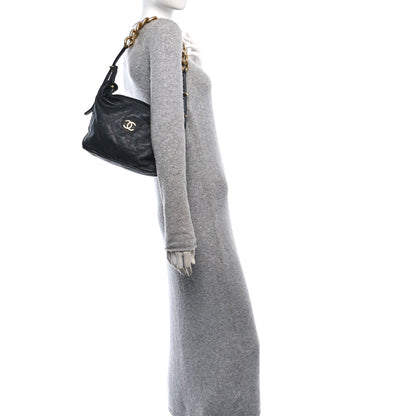 Chanel Calfskin Quilted Daily Hobo Black 2 of 10
