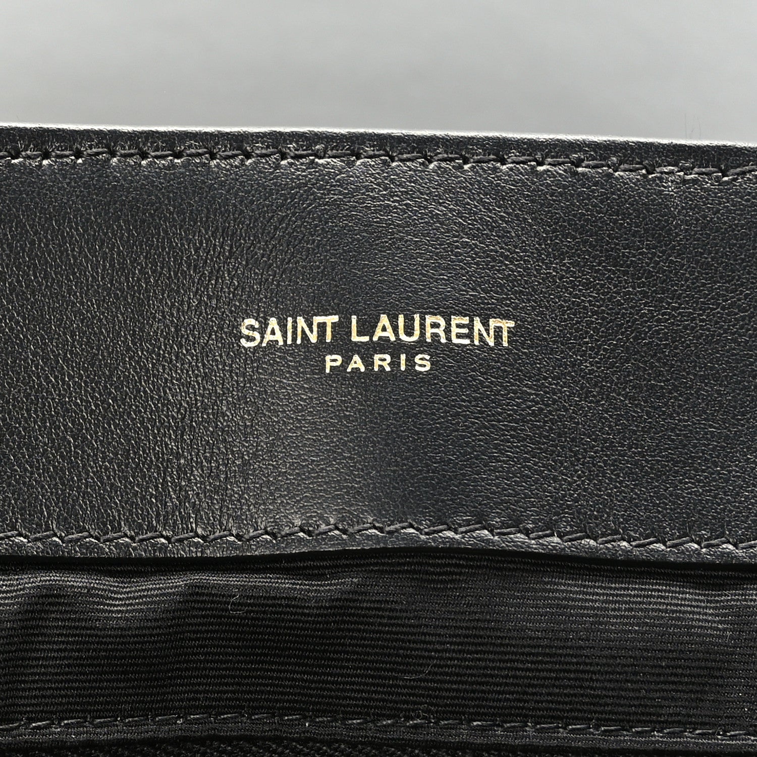Saint Laurent Calfskin Y Quilted Monogram Large Loulou Chain Satchel Black 6 of 9