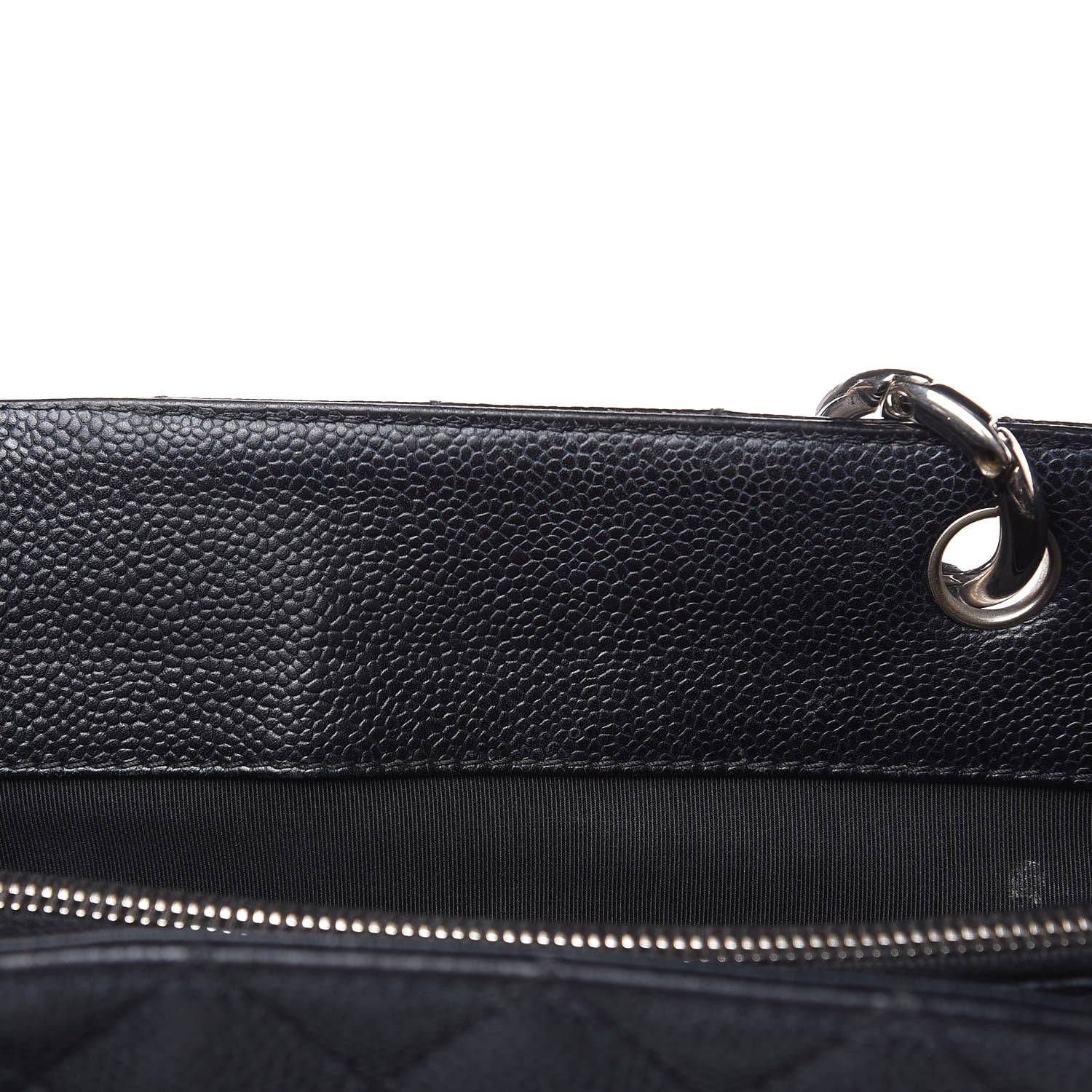 Chanel Caviar Quilted Grand Shopping Tote GST Black 17 of 26
