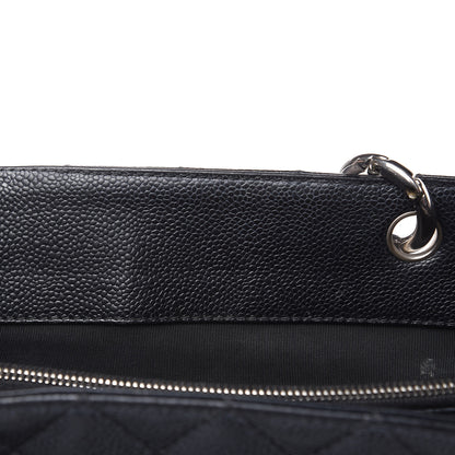 Chanel Caviar Quilted Grand Shopping Tote GST Black 17 of 26