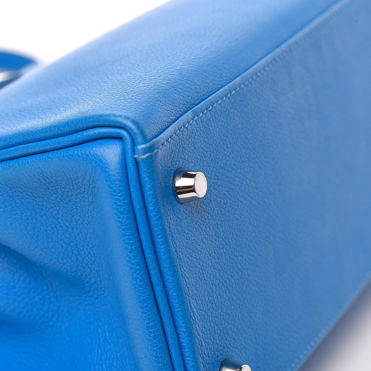 Hermes Evercolor Kelly Retourne 28 Bleu Hydra 7 of 41