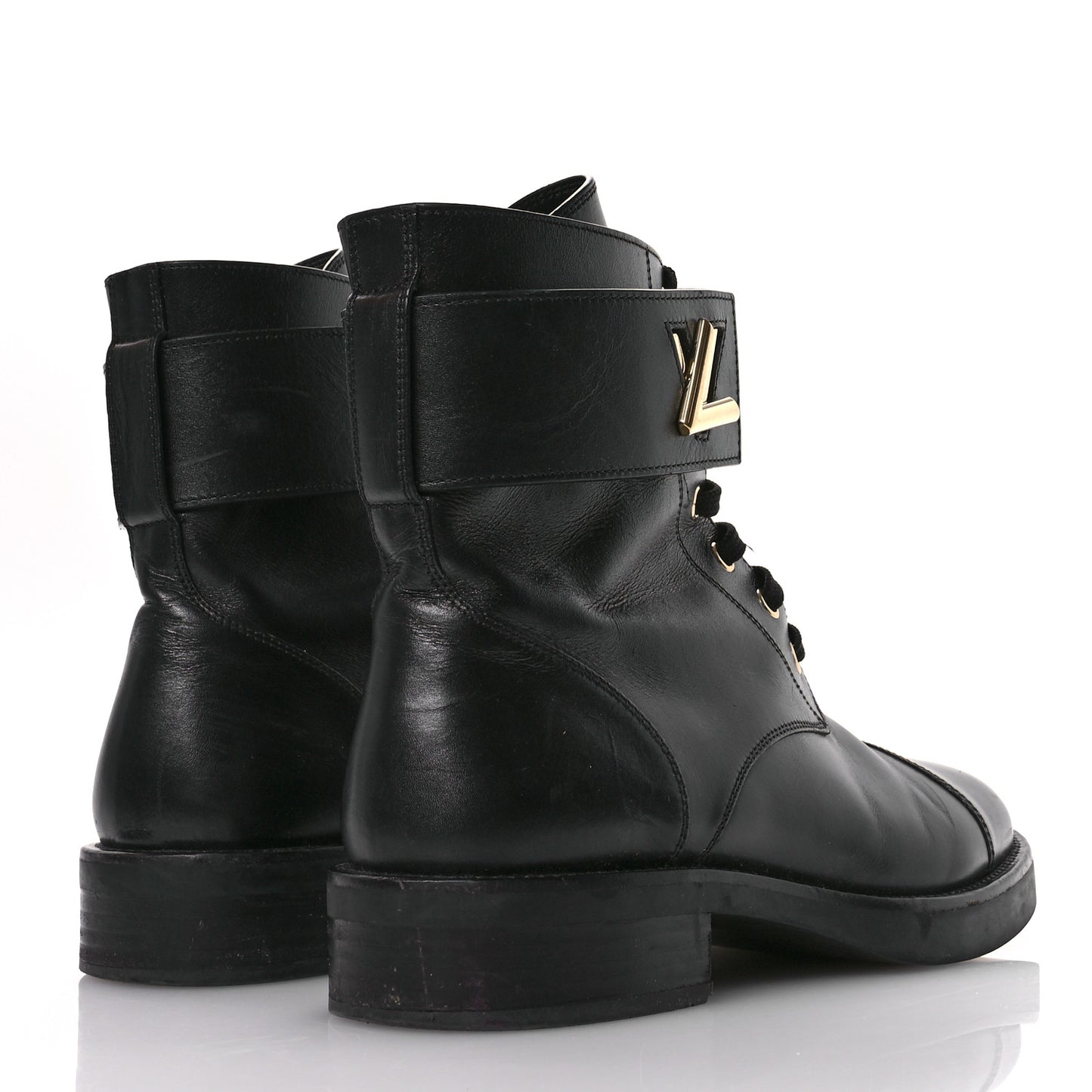 Calfskin Wonderland Ranger Boots 38.5 Black