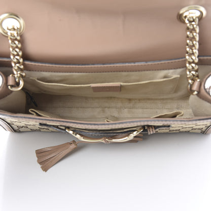 Gucci Monogram Medium Emily Chain Shoulder Bag Light Pink 5 of 18