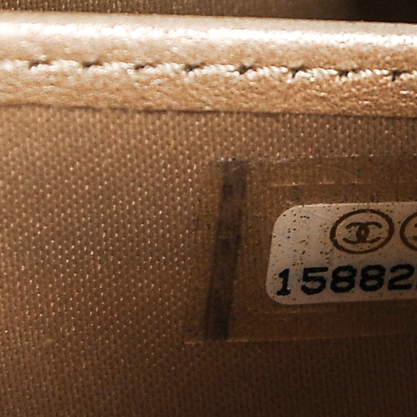 Lambskin Camellia Embossed Large Zip Around Gusset Wallet Black