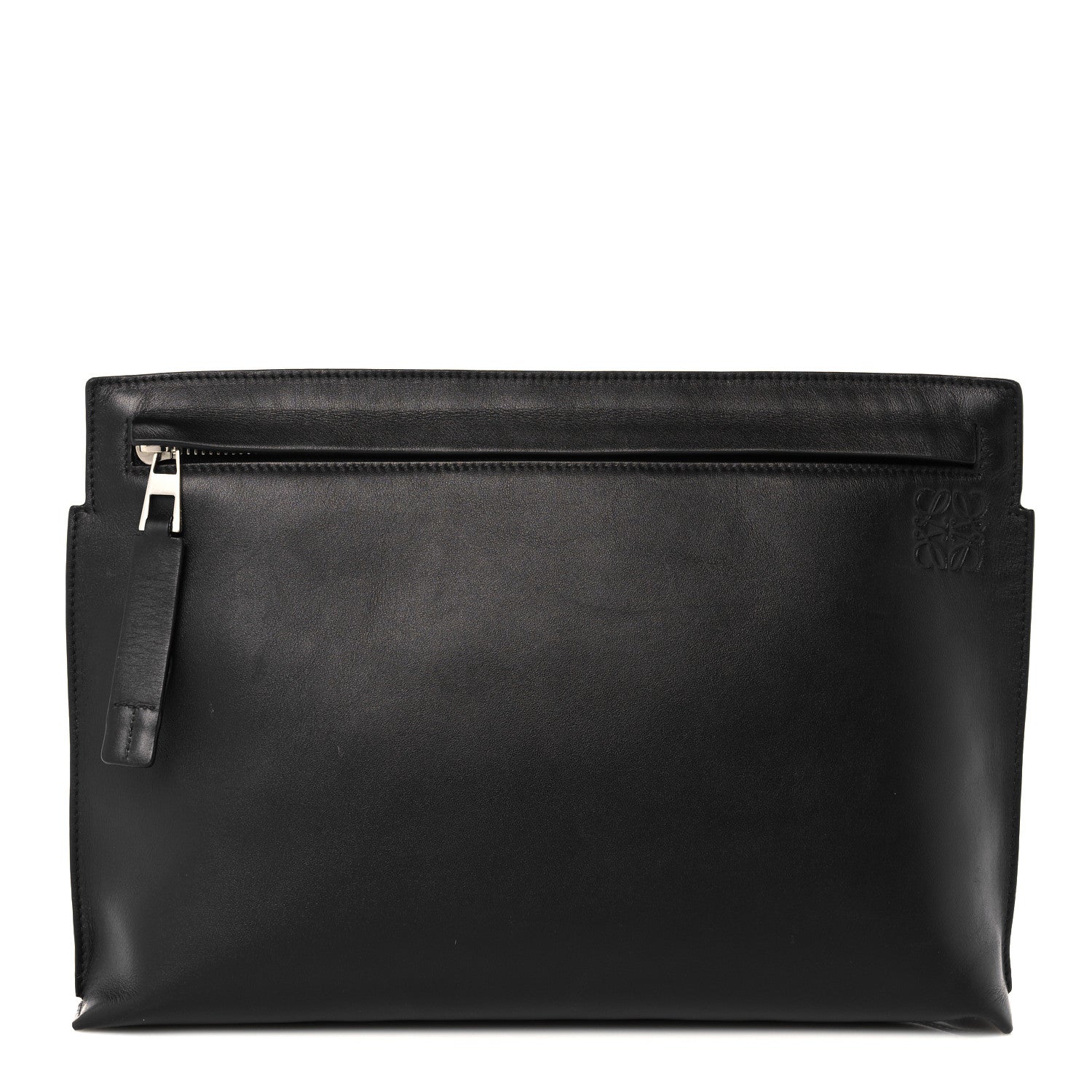 Loewe Calfskin T Pouch Black 1 of 14
