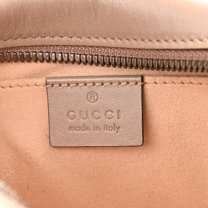 Gucci Calfskin Matelasse Small GG Marmont Chain Shoulder Bag Porcelain Rose 6 of 11