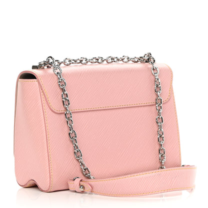 Louis Vuitton Epi Twist Shoulder Bag MM Rose Ballerine 3 of 15