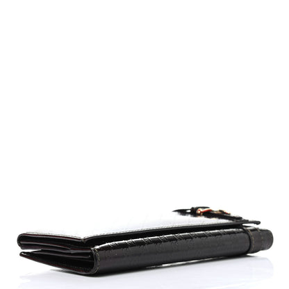Gucci Patent Microguccissima Nice Wallet Burgundy 4 of 4
