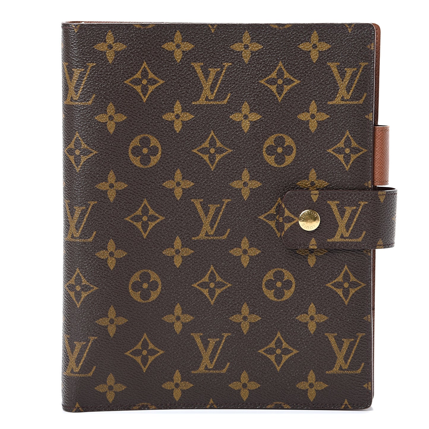 Monogram Large Ring Agenda Cover