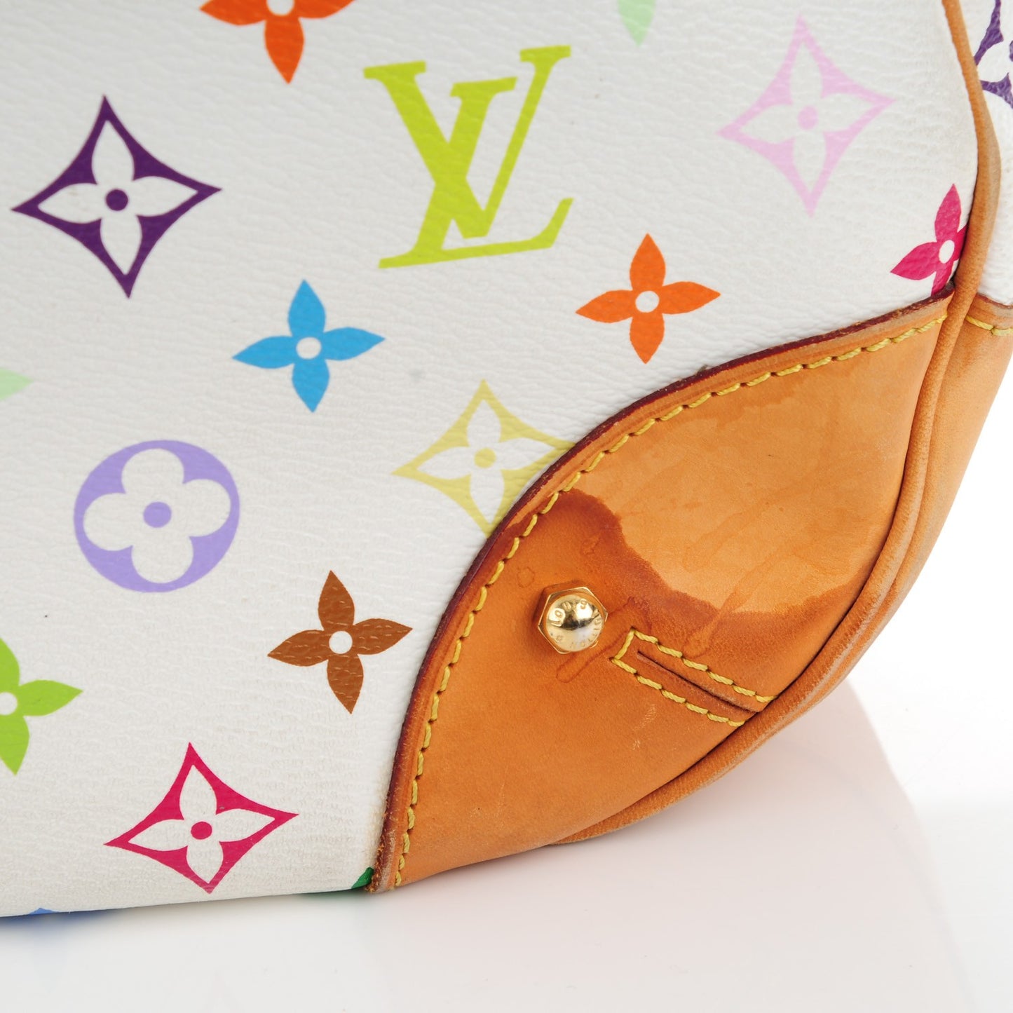 Monogram Multicolor Greta White