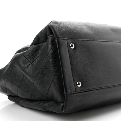 Chanel Caviar Large Executive Cerf Shopper Tote Black 9 of 10