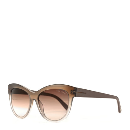 Tom Ford Lily Sunglasses TF430 Brown 1 of 6