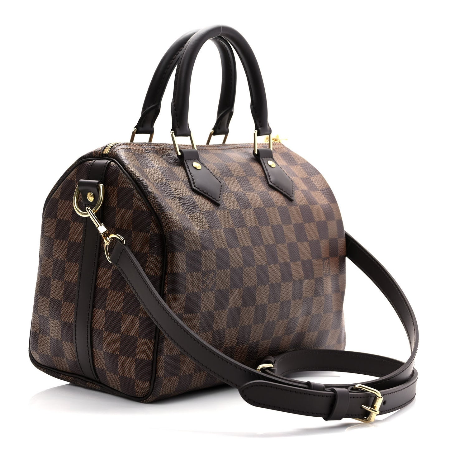 Damier Ebene Speedy Bandouliere 25