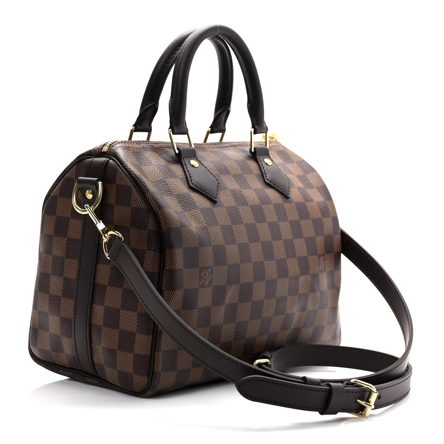 Louis Vuitton Damier Ebene Speedy Bandouliere 25 3 of 8