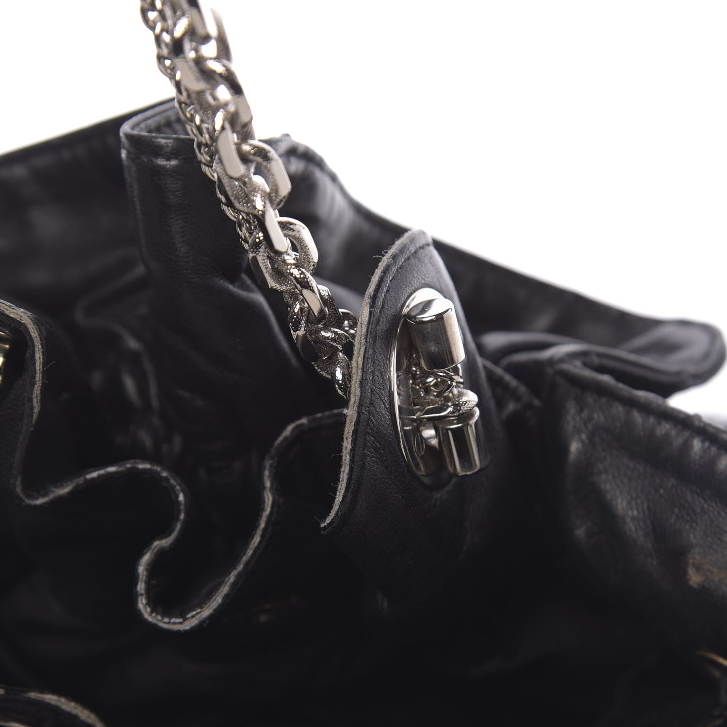 Christian Dior Lambskin Cannage Medium Le Trente Tote Black 12 of 21