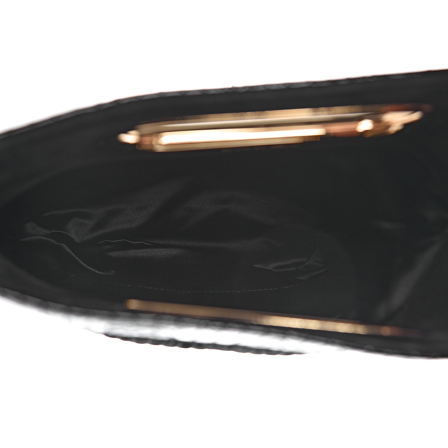 Suede Monogram Motard Afterdark Clutch Black