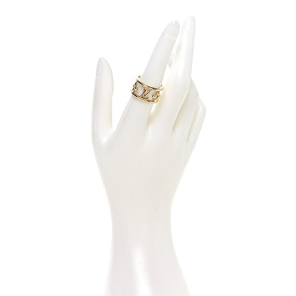 Louis Vuitton Metal LV Iconic Ring L 49/5 Gold 2 of 5