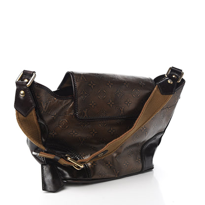 Louis Vuitton Monogram Embossed Sergent PM Bronze 2 of 9