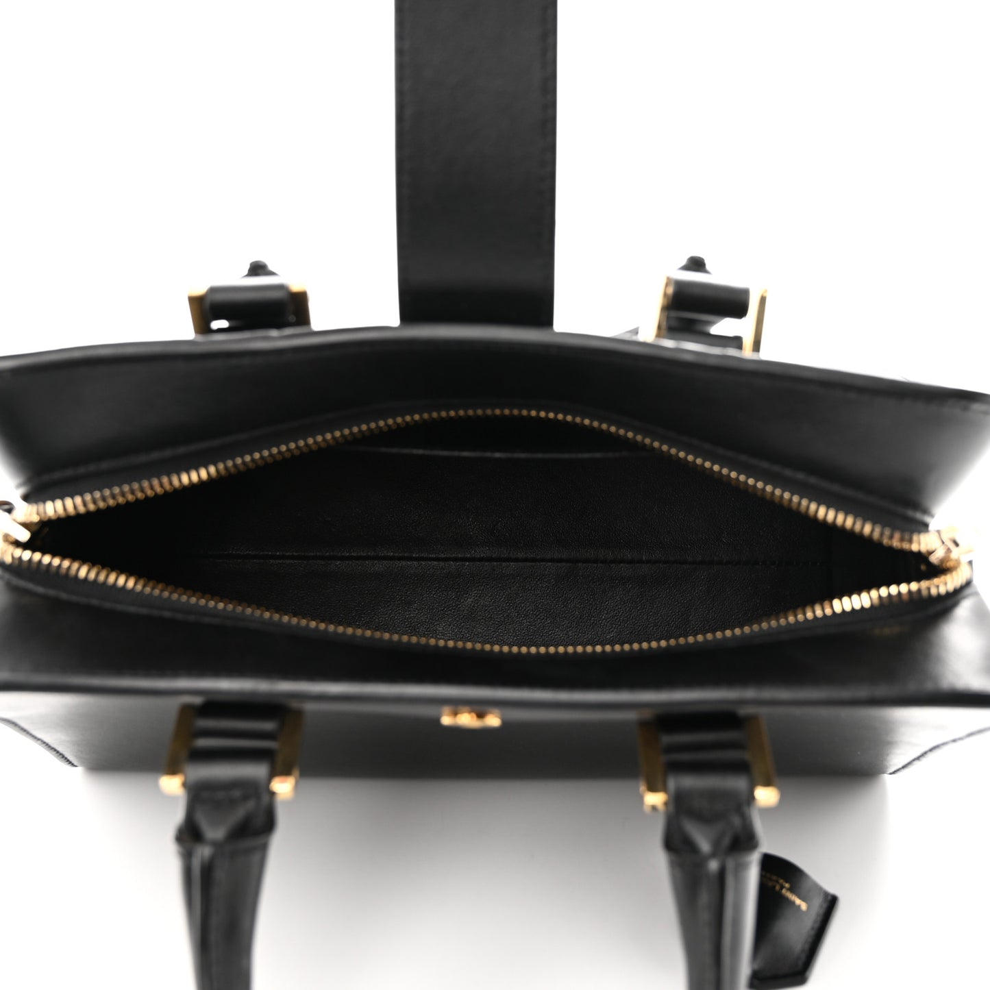 Calfskin Monogram Baby Cabas Black