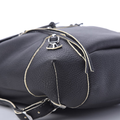 Balenciaga Veau Classic Silver Hardware S Traveler Backpack Black 5 of 13
