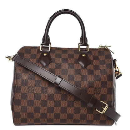 Louis Vuitton Damier Ebene Speedy Bandouliere 25 1 of 8