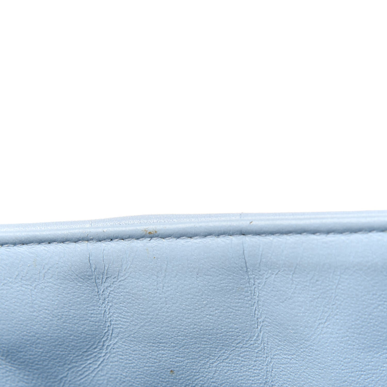 Chanel Lambskin East West Chocolate Bar Flap Light Blue 11 of 20