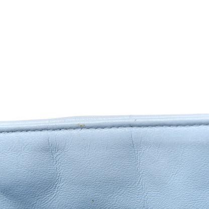 Chanel Lambskin East West Chocolate Bar Flap Light Blue 11 of 20