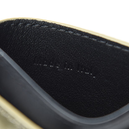 Celine Metallic Calfskin Card Holder Gold 6 of 6