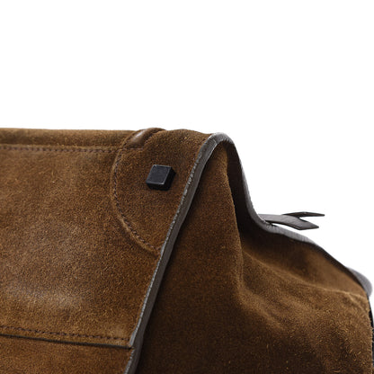 Celine Suede Medium Phantom Luggage Olive 12 of 18