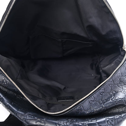 Gucci Guccissima Classic Backpack Black 4 of 8
