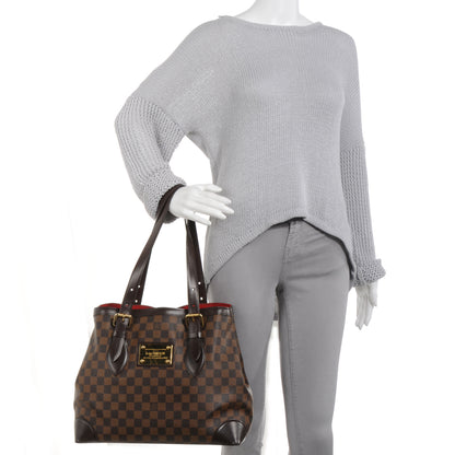 Louis Vuitton Damier Ebene Hampstead MM 2 of 8