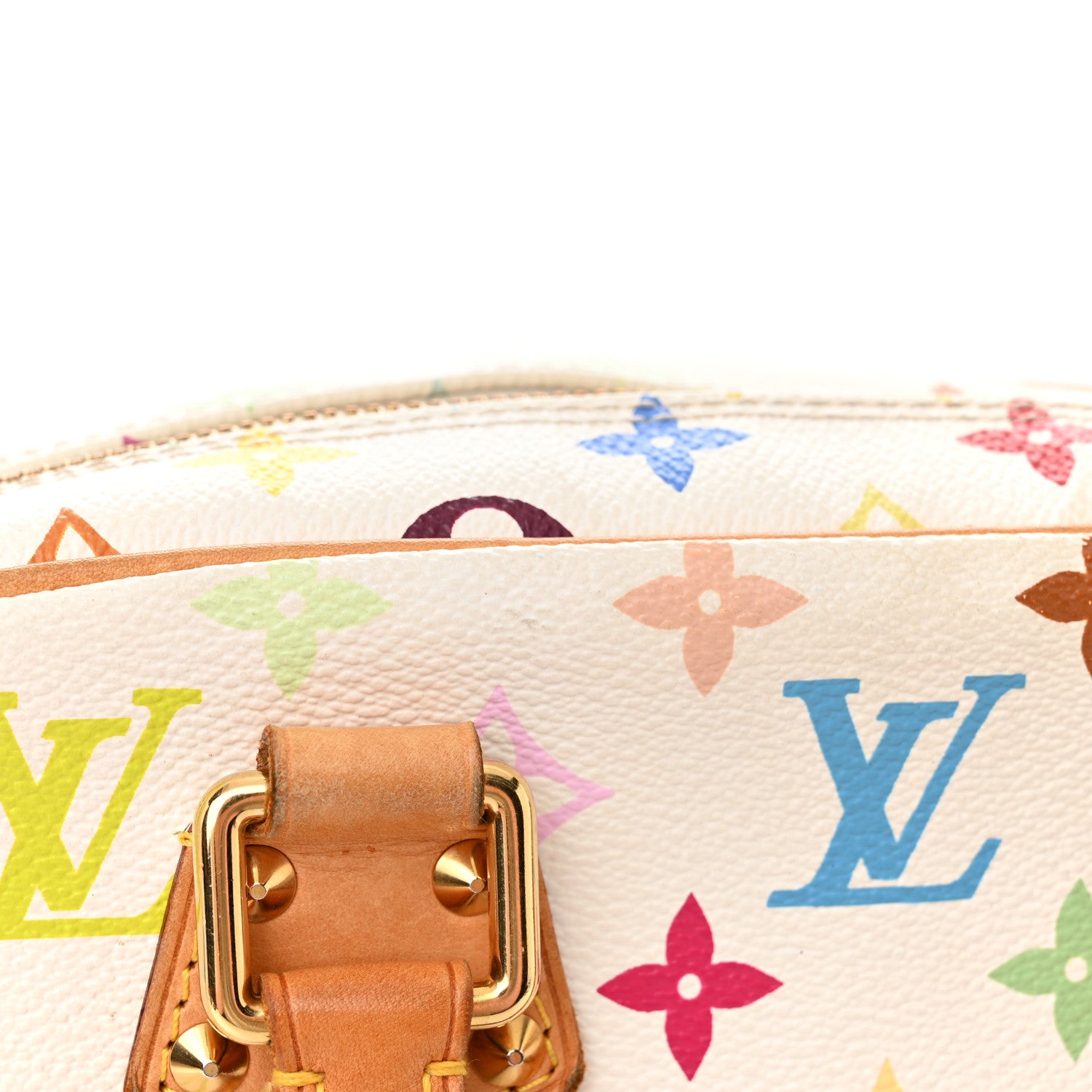 Louis Vuitton Monogram Multicolor Trouville White 10 of 10