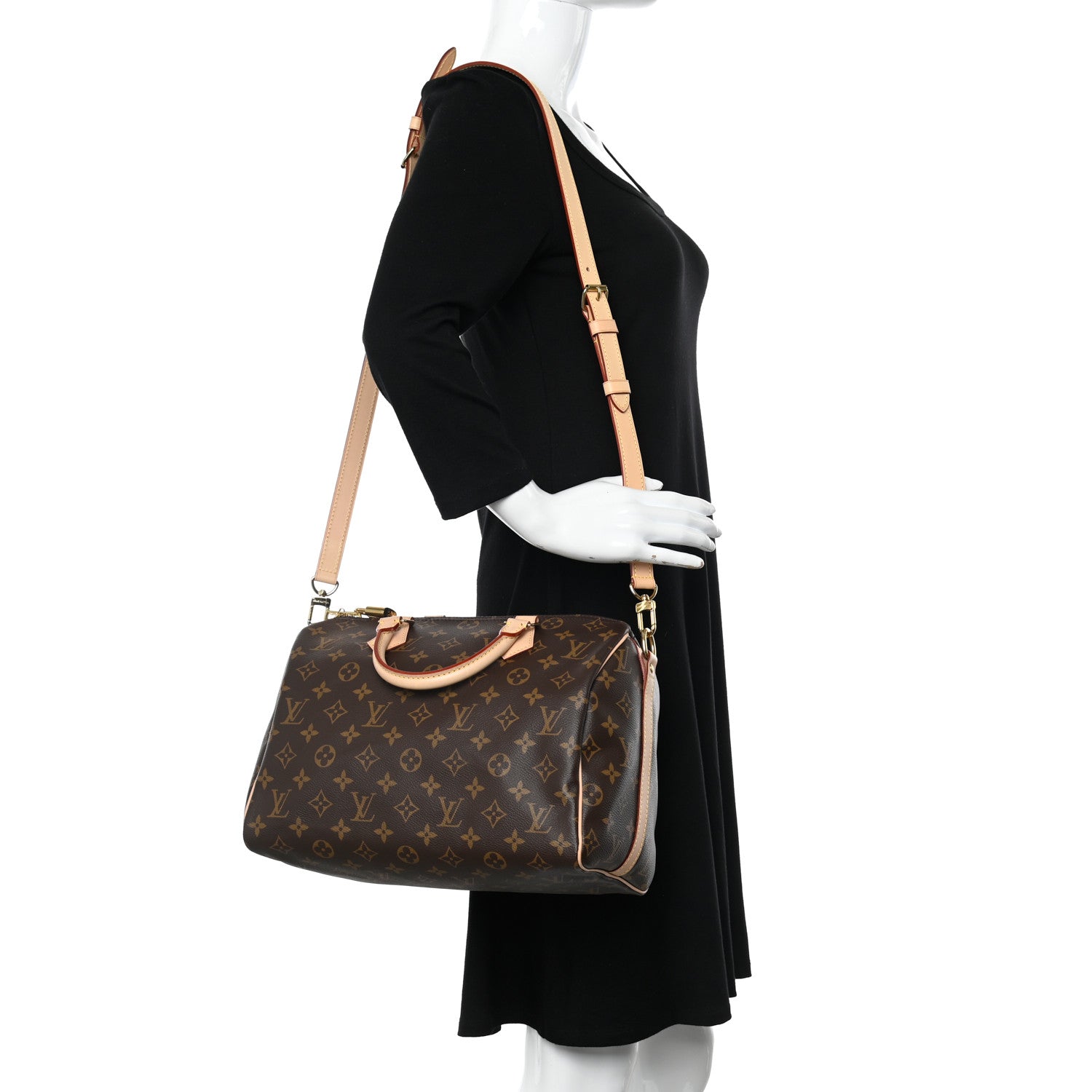 Louis Vuitton Monogram Speedy Bandouliere 30 2 of 10