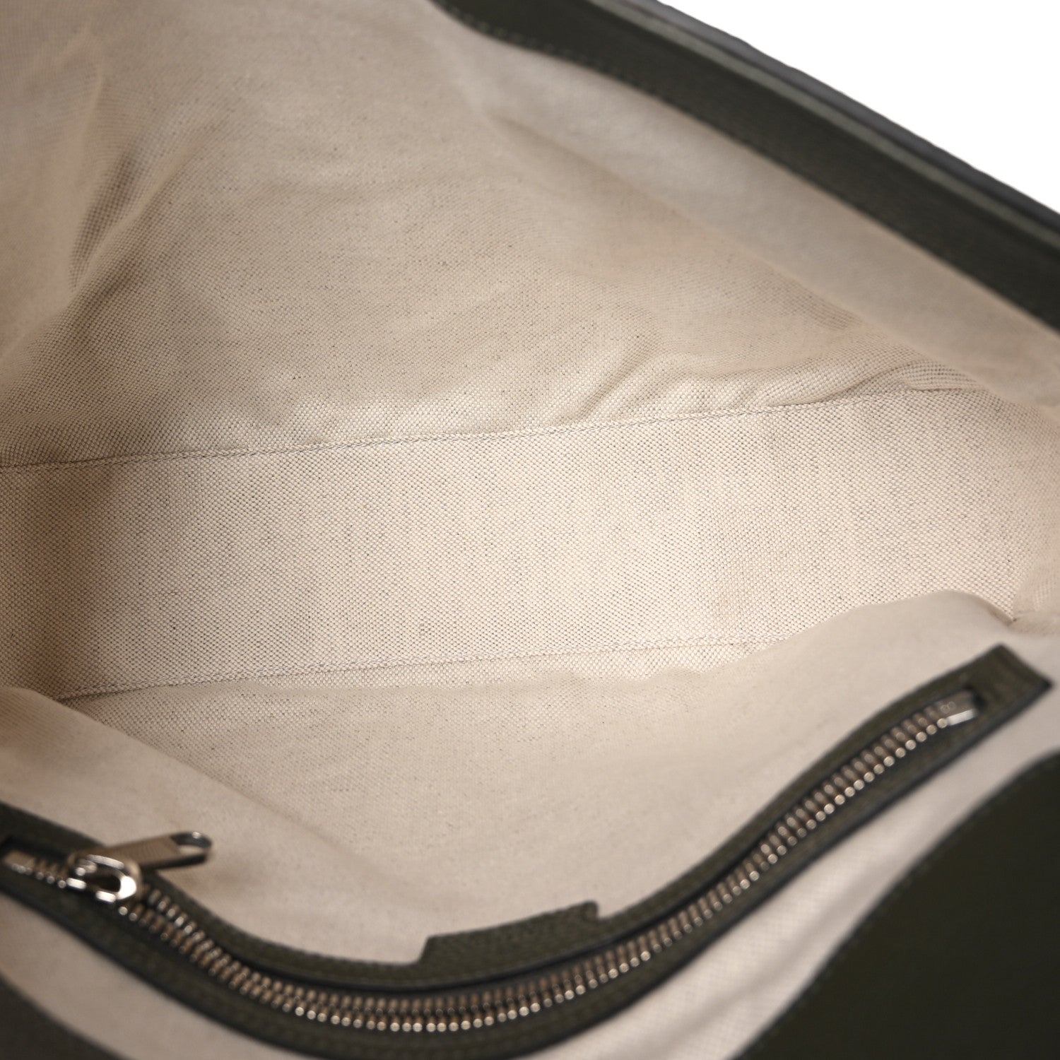 Gucci Calfskin Jumbo GG Embossed Double Buckle Medium Messenger Bag Dark Vintage Olive 5 of 10