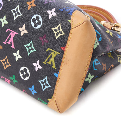 Louis Vuitton Monogram Multicolor Audra Black 7 of 8