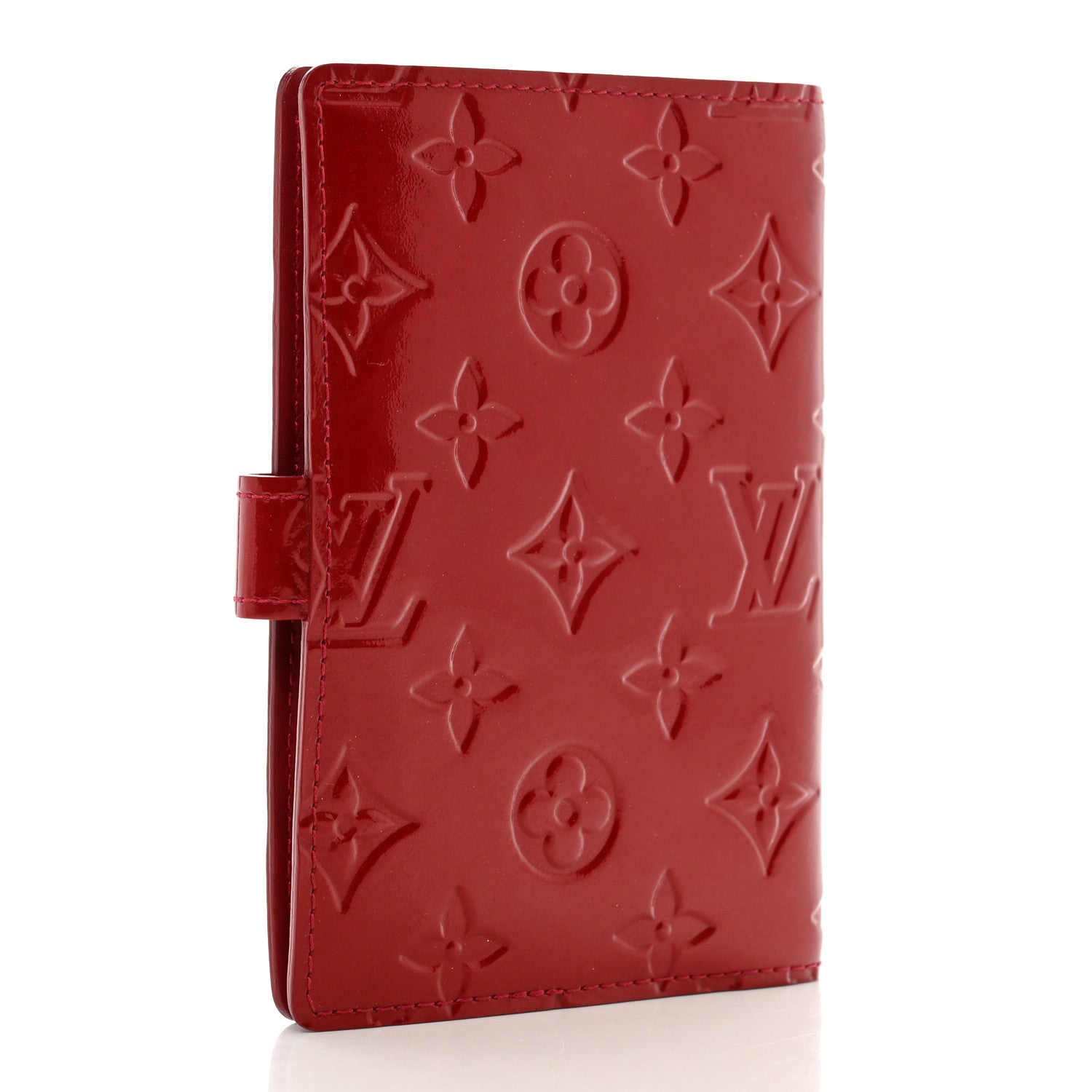 Louis Vuitton Vernis Small Ring Agenda Cover Pomme D'Amour 3 of 9
