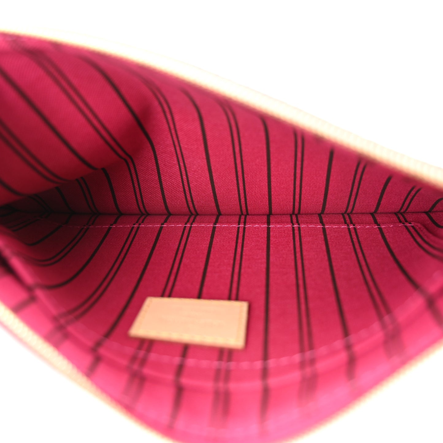 Monogram Neverfull MM GM Pochette Fuchsia