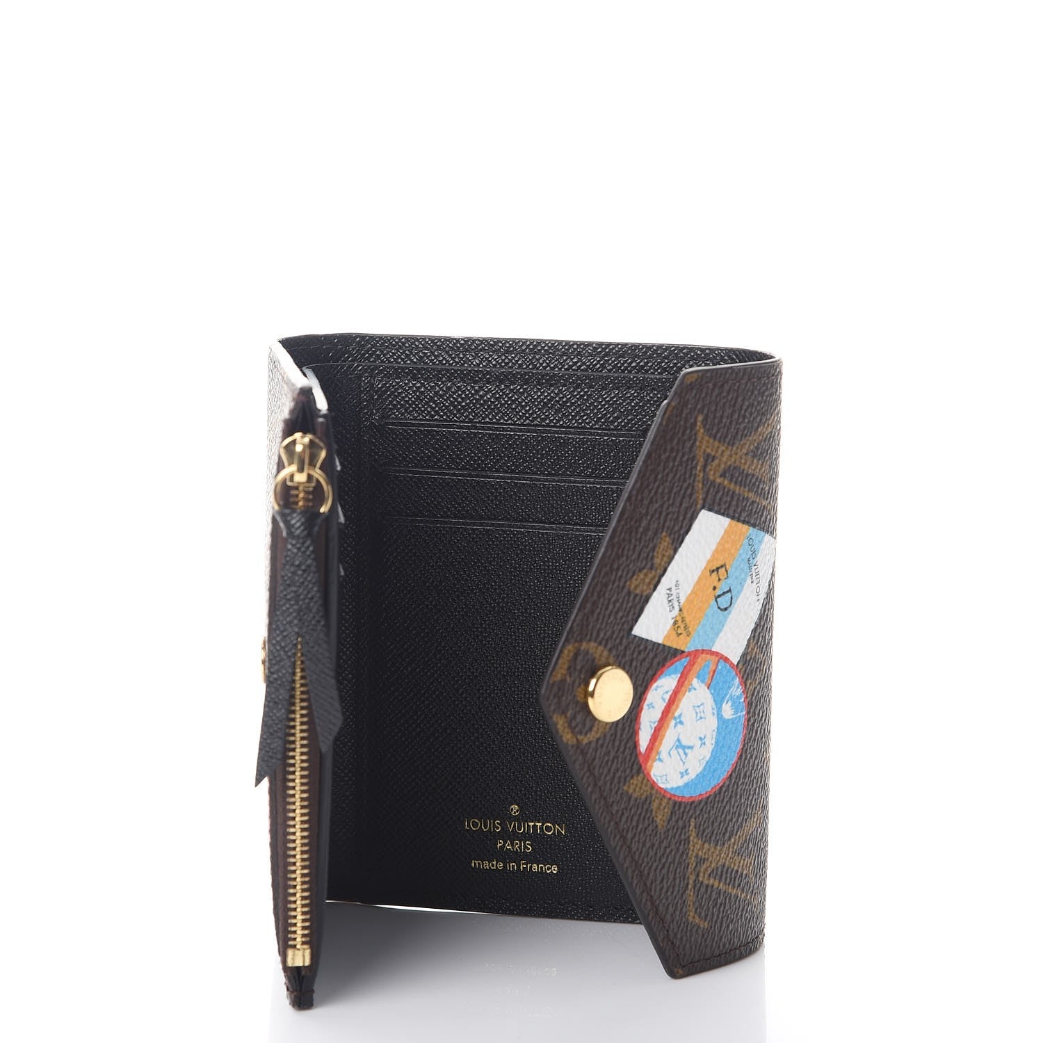 Louis Vuitton Monogram World Tour Victorine Wallet 5 of 7