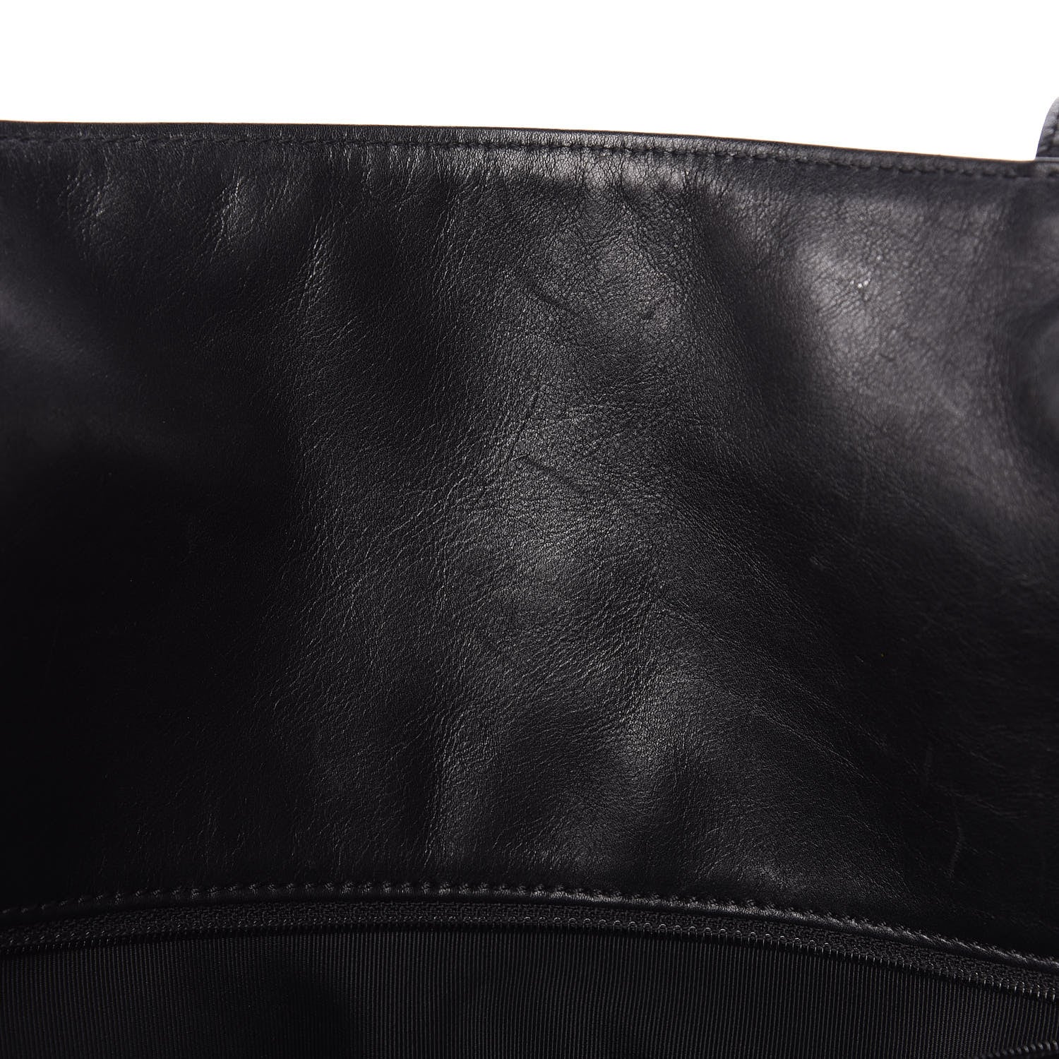 Chanel Lambskin CC Tote Black 11 of 17