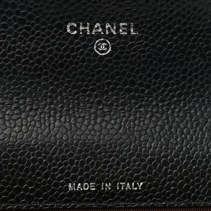 Chanel Caviar Quilted Flap Card Holder Black 6 of 7