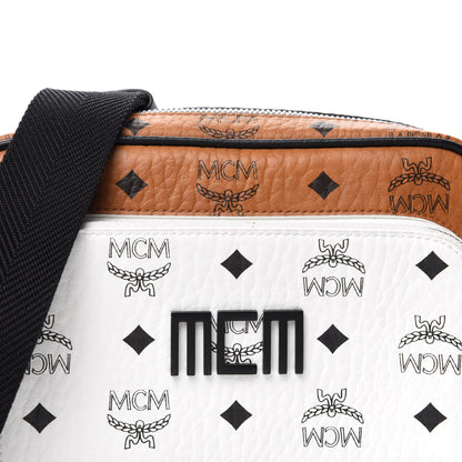 MCM Visetos Mix Small Klassik Crossbody White 11 of 11