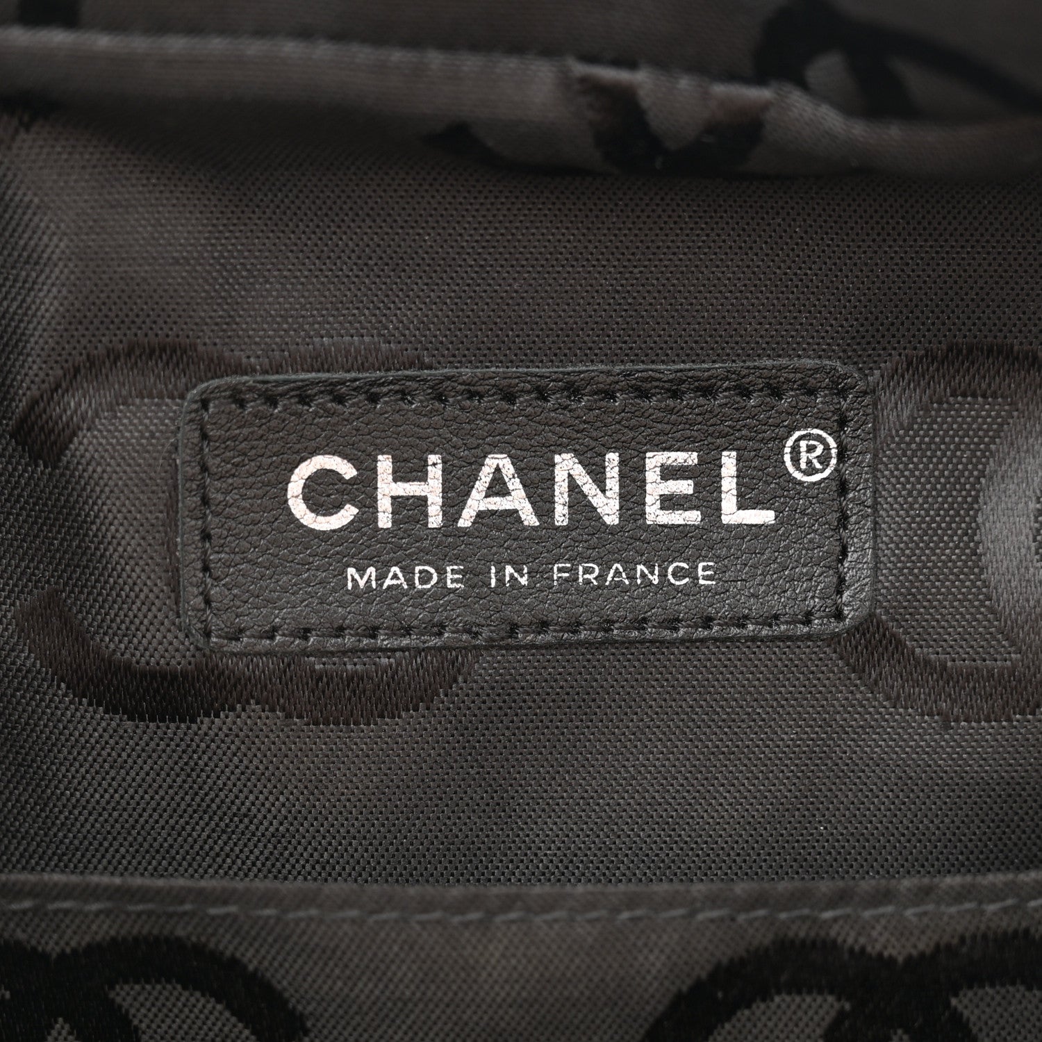 Chanel Calfskin Quilted Large Cambon Multipocket Reporter Beige Black 6 of 11