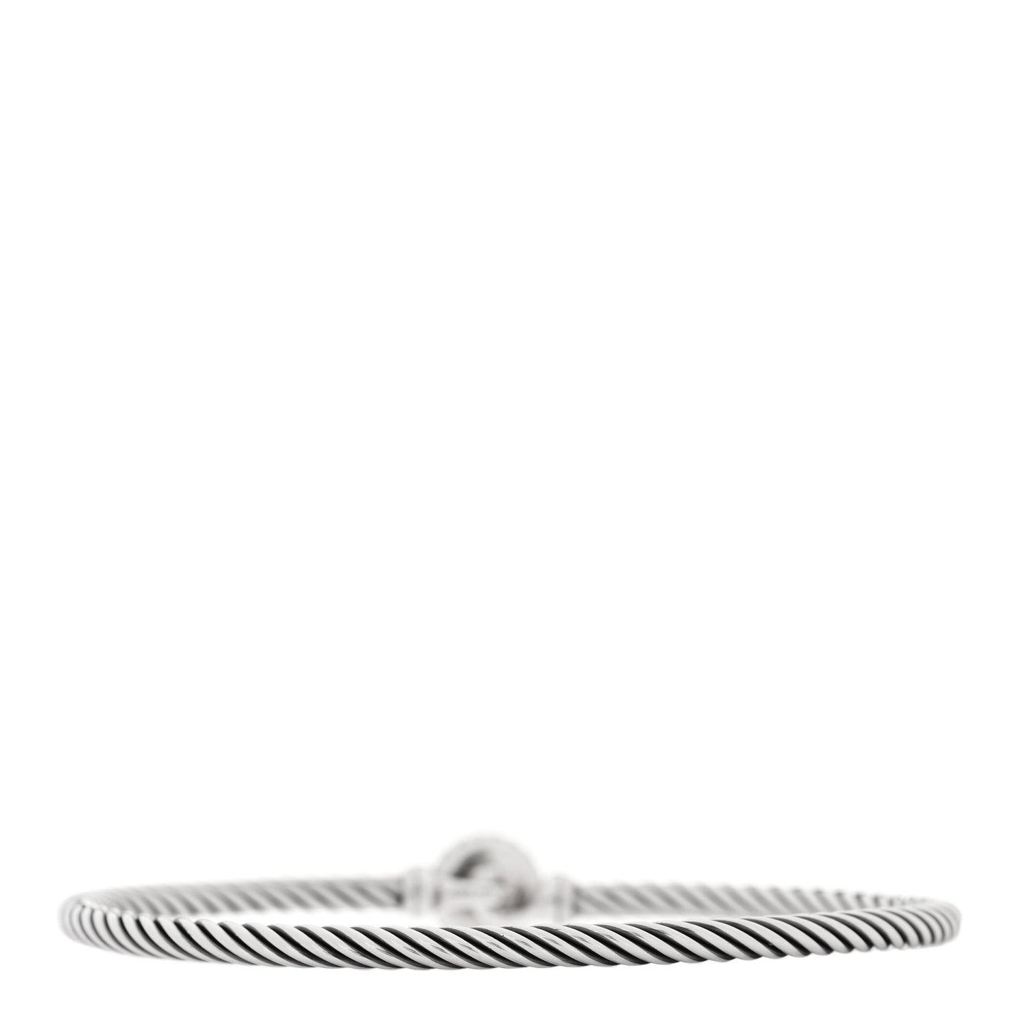 Sterling Silver Diamond 3mm Chatelaine Bracelet