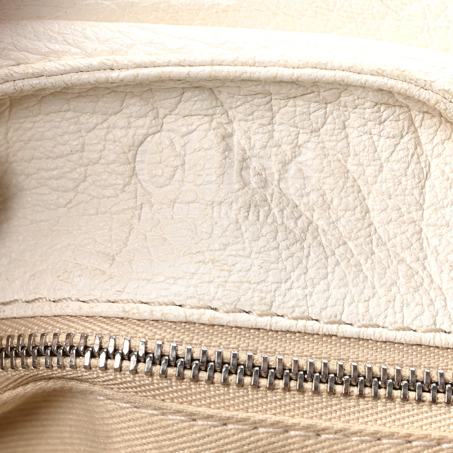 Chloe Calfskin Medium Paddington Satchel Ivory 5 of 9