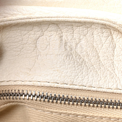 Chloe Calfskin Medium Paddington Satchel Ivory 5 of 9
